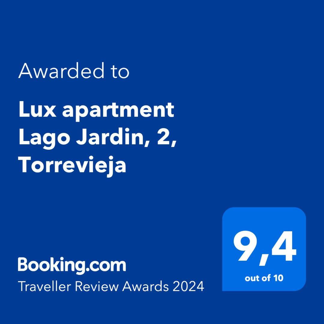 Lux Apartment Lago Jardin, 2, Torrevieja Alicante Exterior photo
